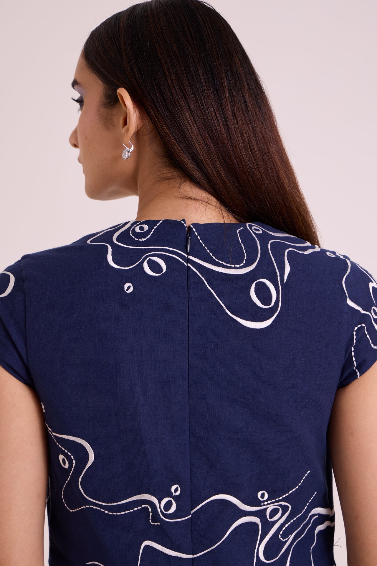 Indigo Perito Drift Midi Dress