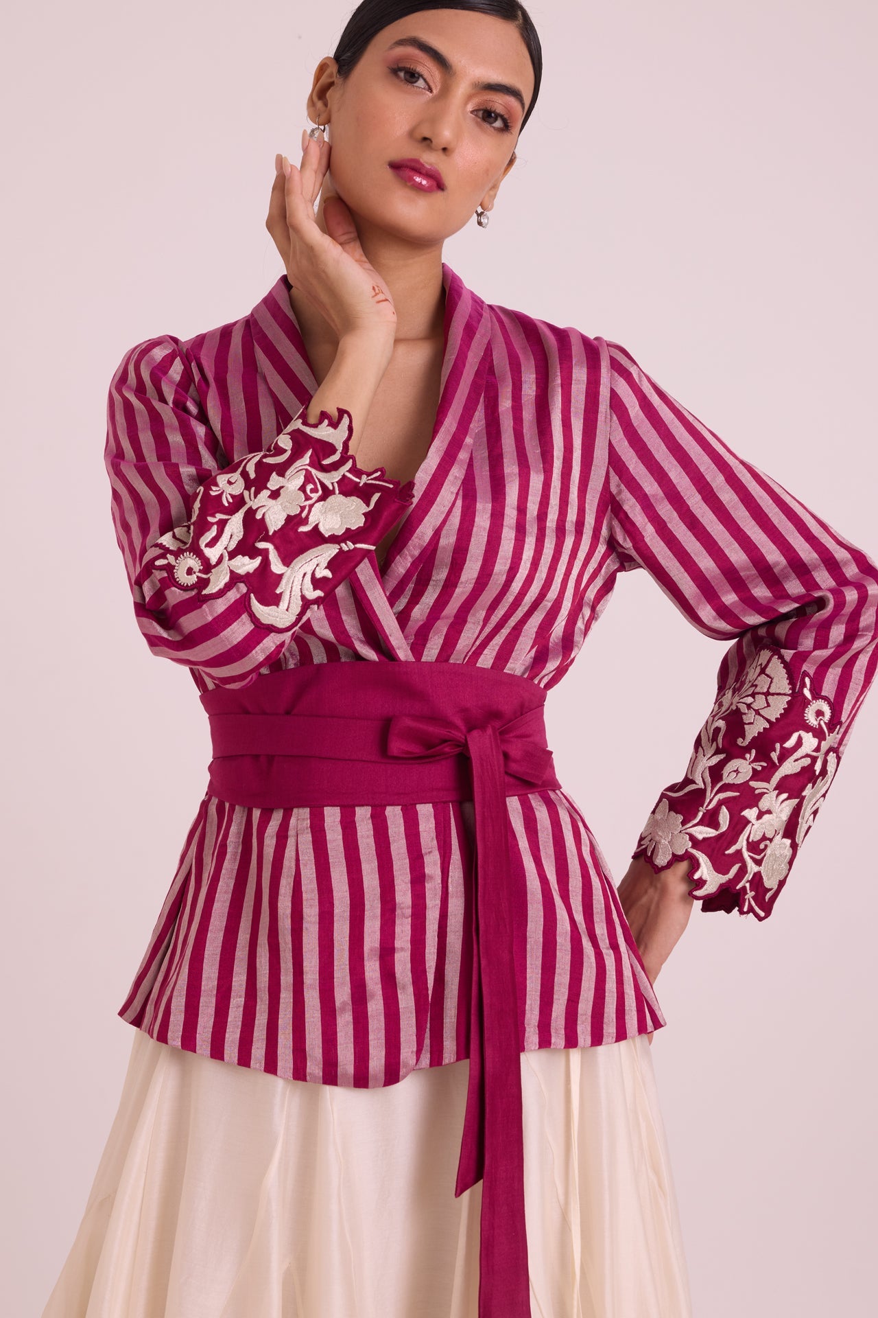 Pallava Monarch Blazer & Circular Skirt