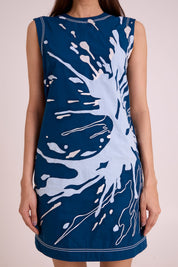 Hudson Frozen Lake Short Dress