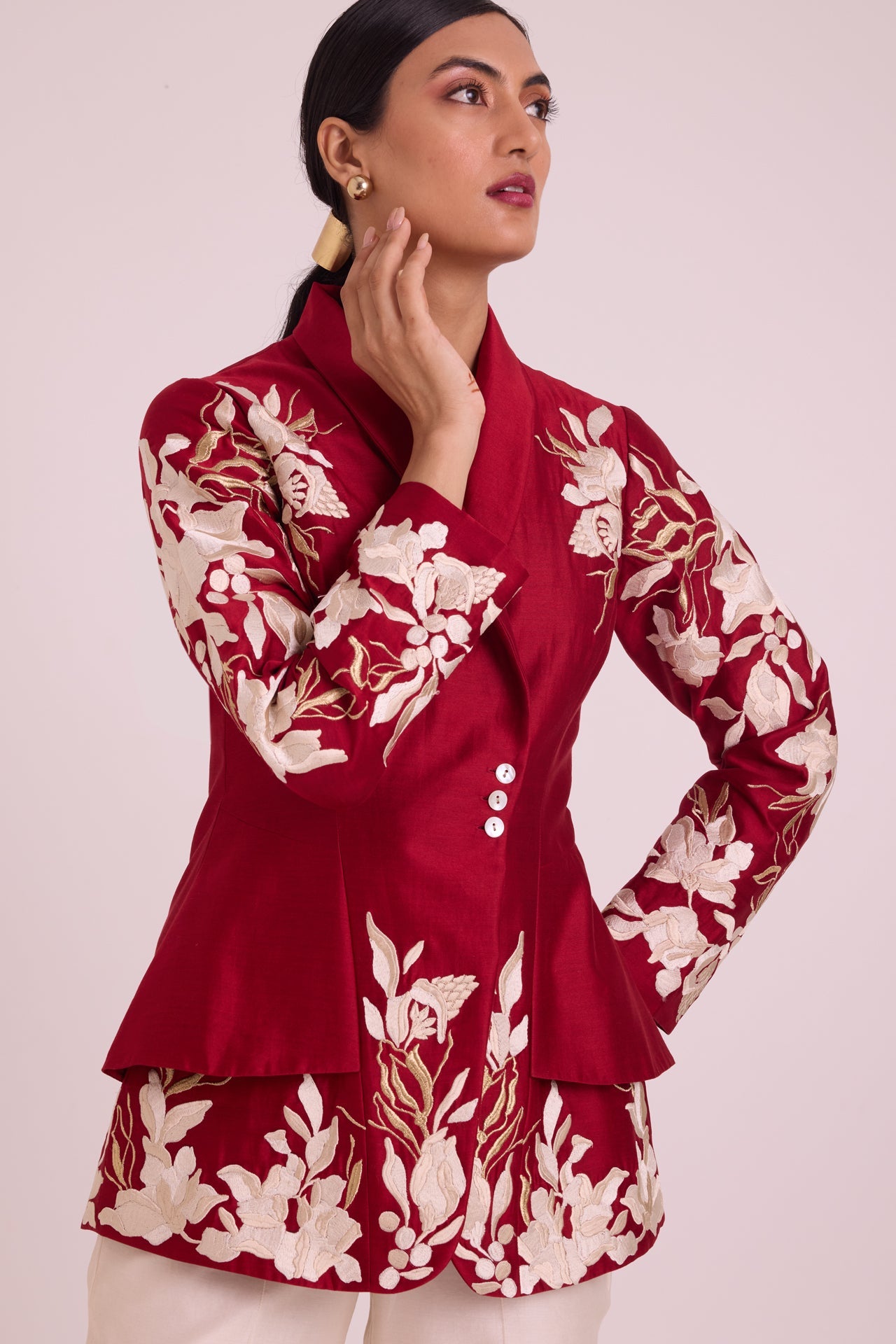 Vasco Flap Floral Blazer & Pants