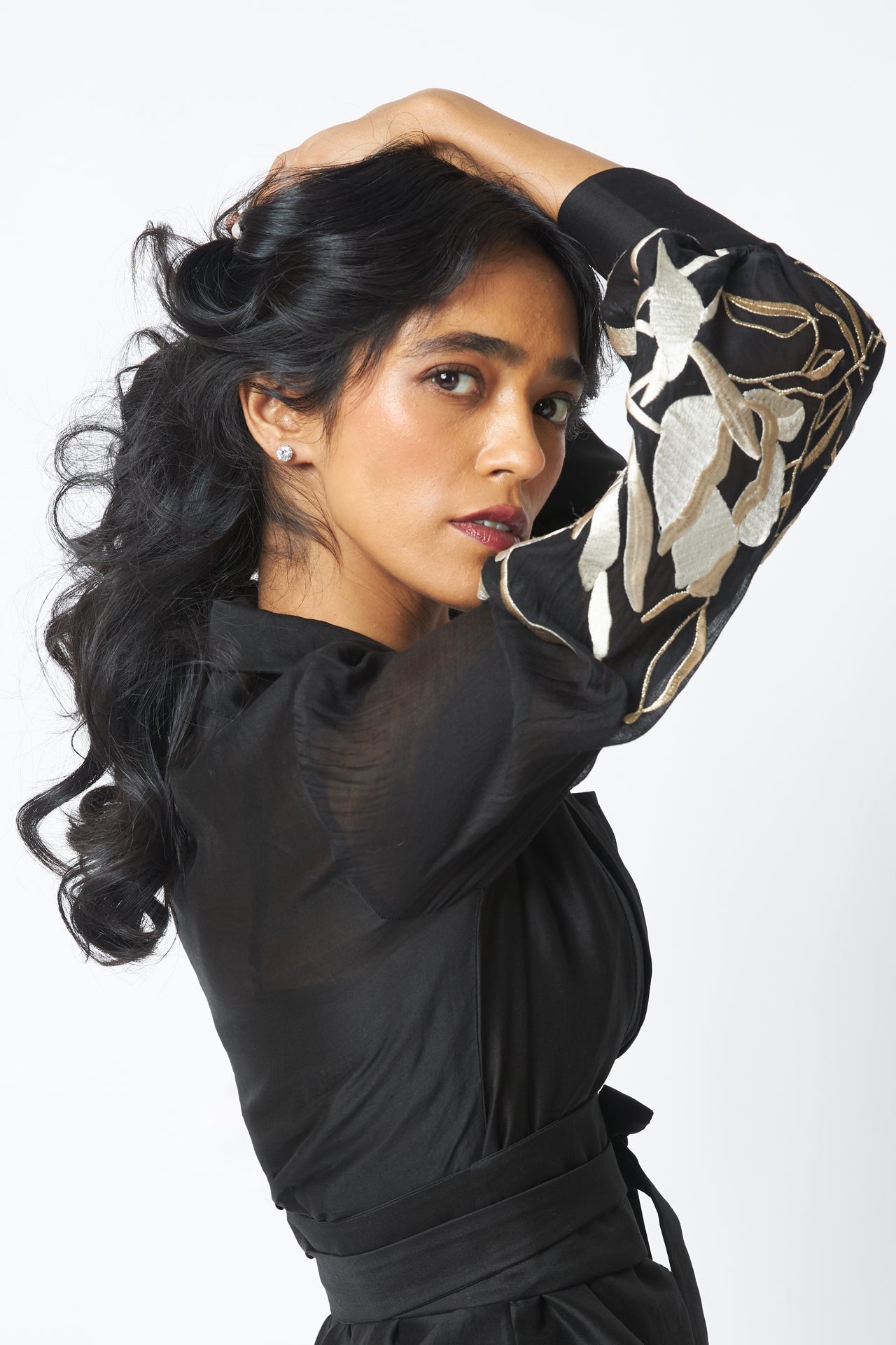BW Reva Blazer Wrap Top & Wide Leg Pant