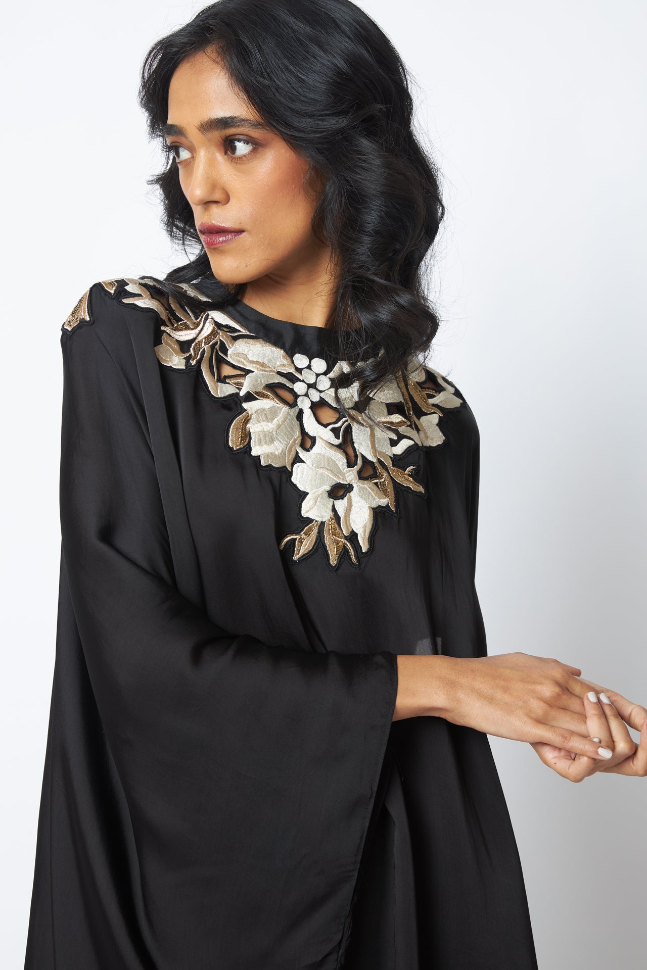 Anisa Vintage Flowy Kaftan Set
