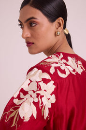 Sarla Apple Hem Midi Dress