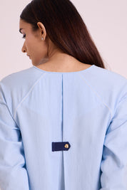Harbour Beach Blue Short Dress