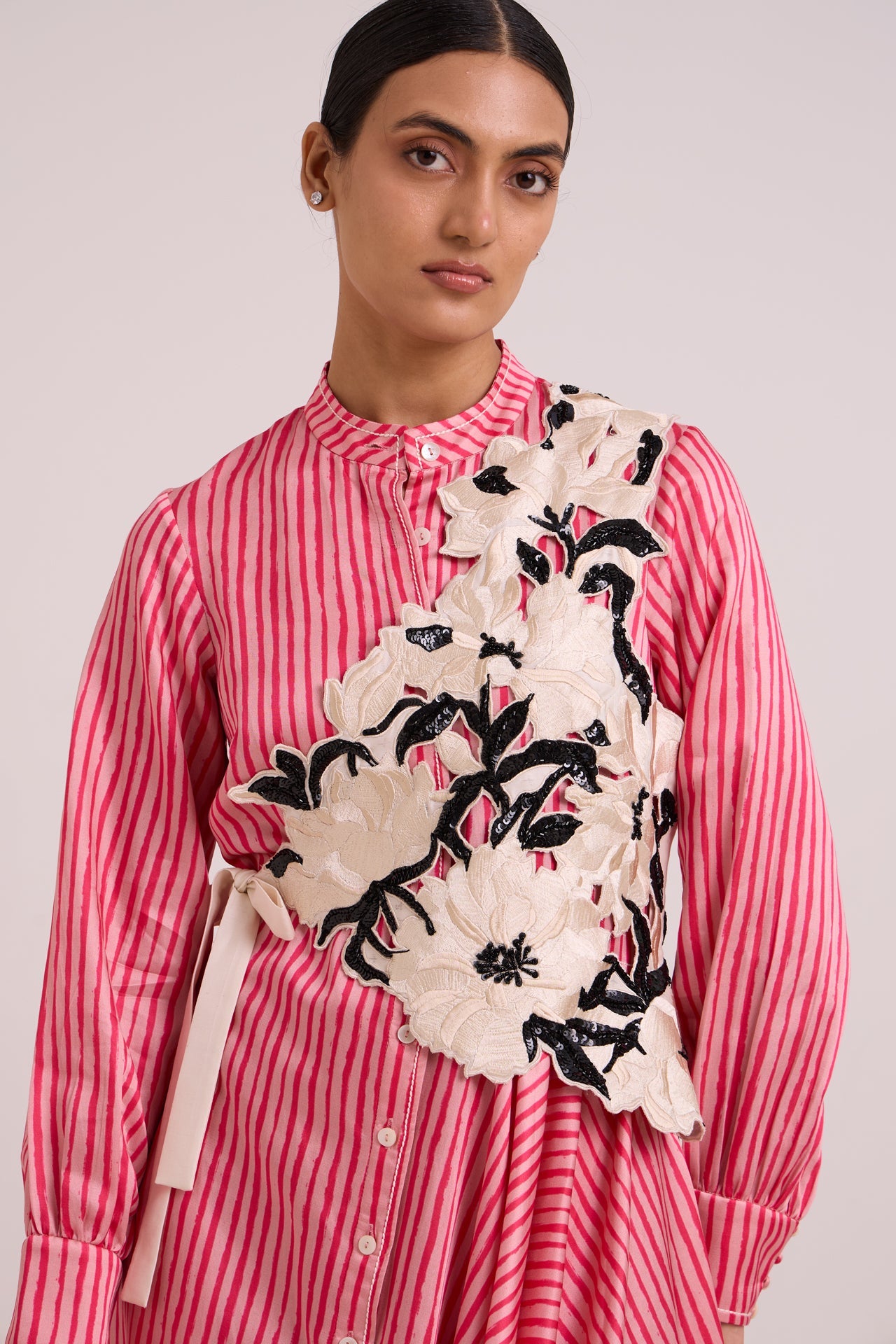 Comet Crossbody Bib & Serial Shirt Dress
