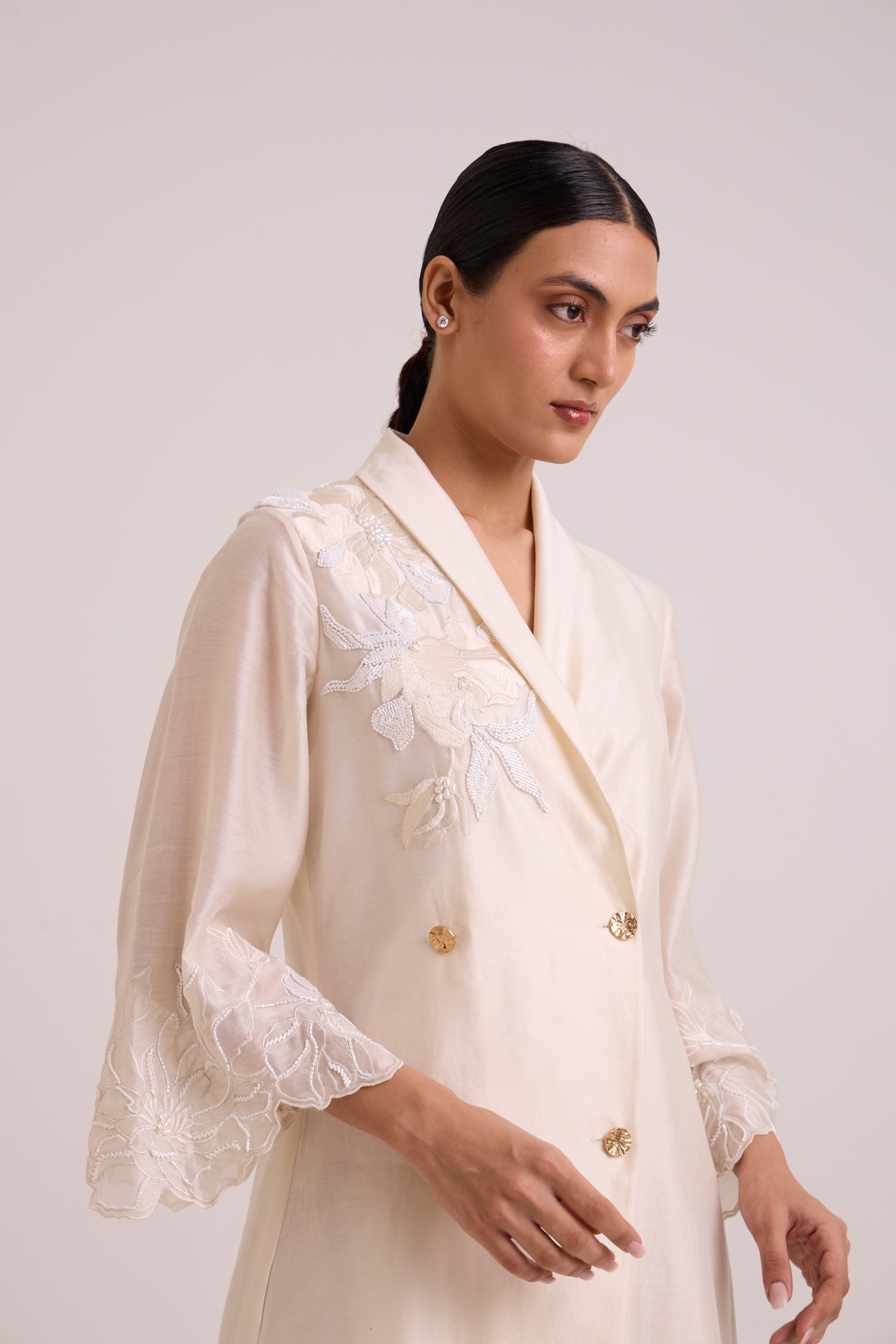 Logan Quattro Button Blazer Dress