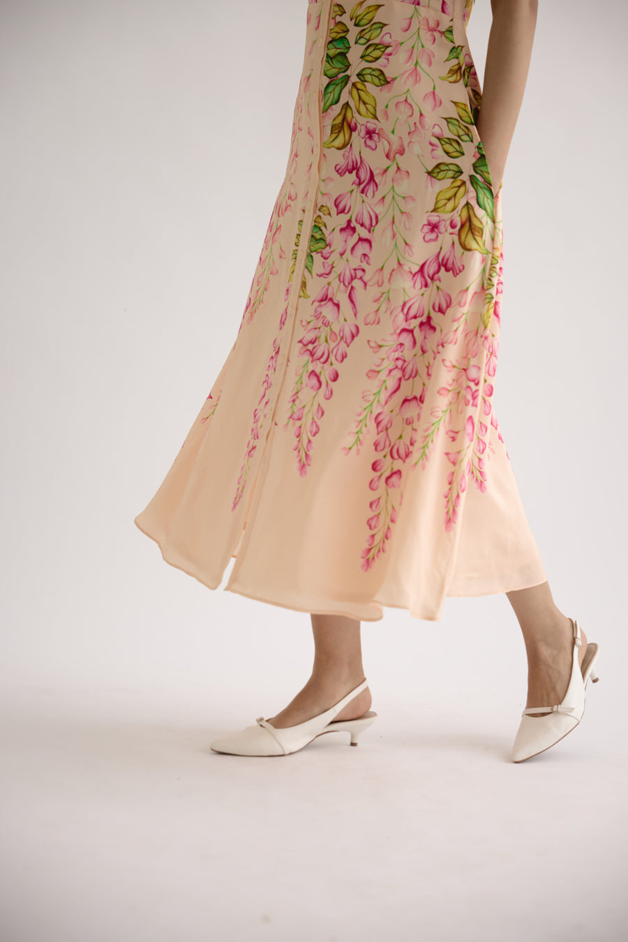Rose Reverie Shirt Dress