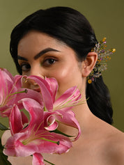 Colourful Haldi Mehendi Wedding Jewelry Earcuff