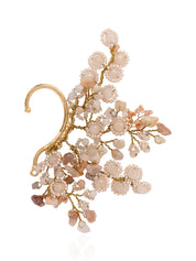 Gold Plated Beige Gold Earcuff For All Women