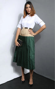 Colour Block Summer Dress