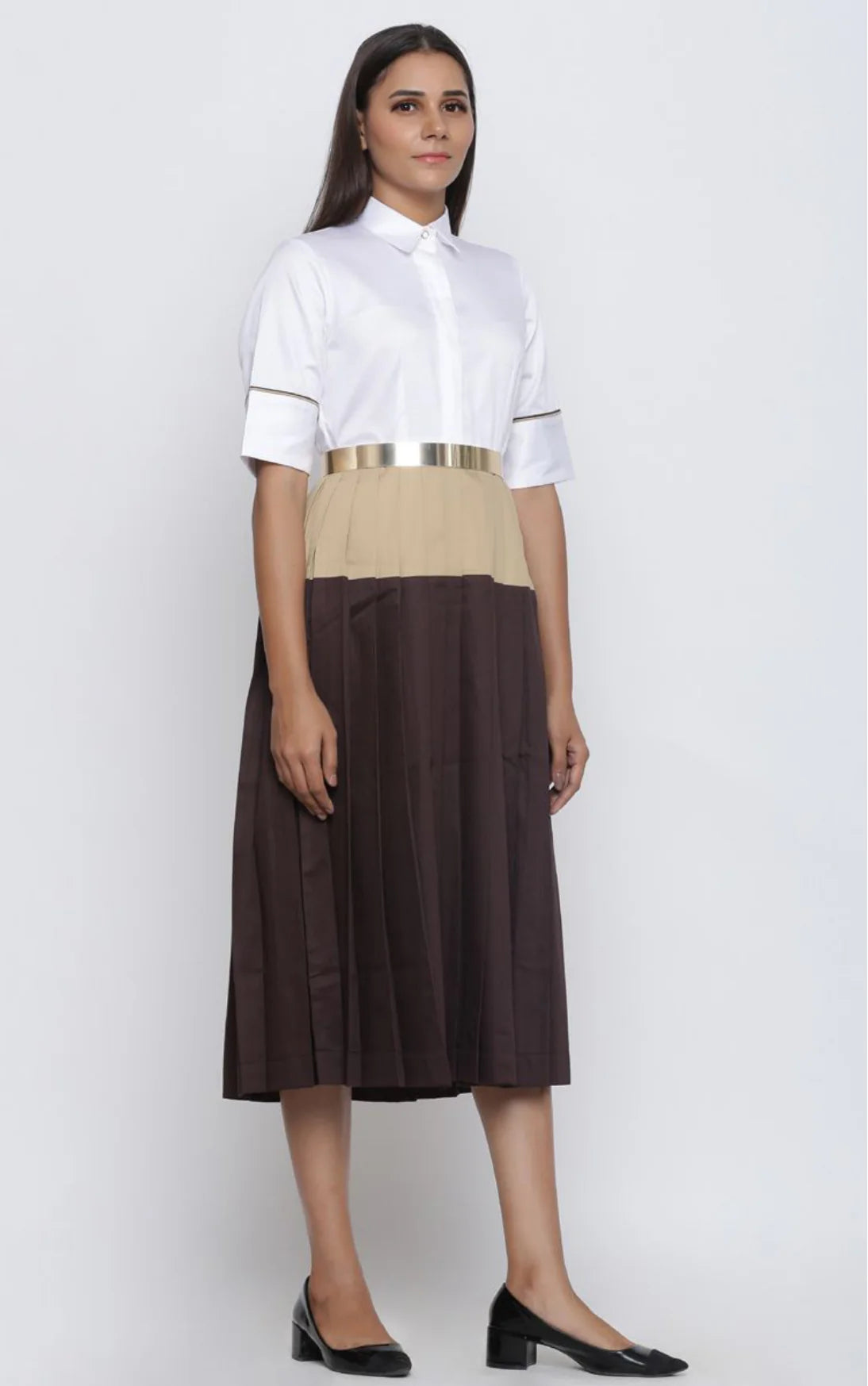 Colour Block Summer Dress