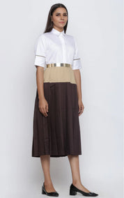 Colour Block Summer Dress