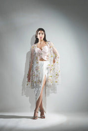 Eden 3d Floral Embroidery Flower Co-ord Set