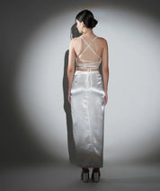 Eden White Flower Crystal Top