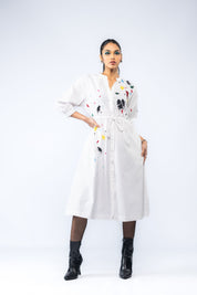 Hand Embroidered Long Dress