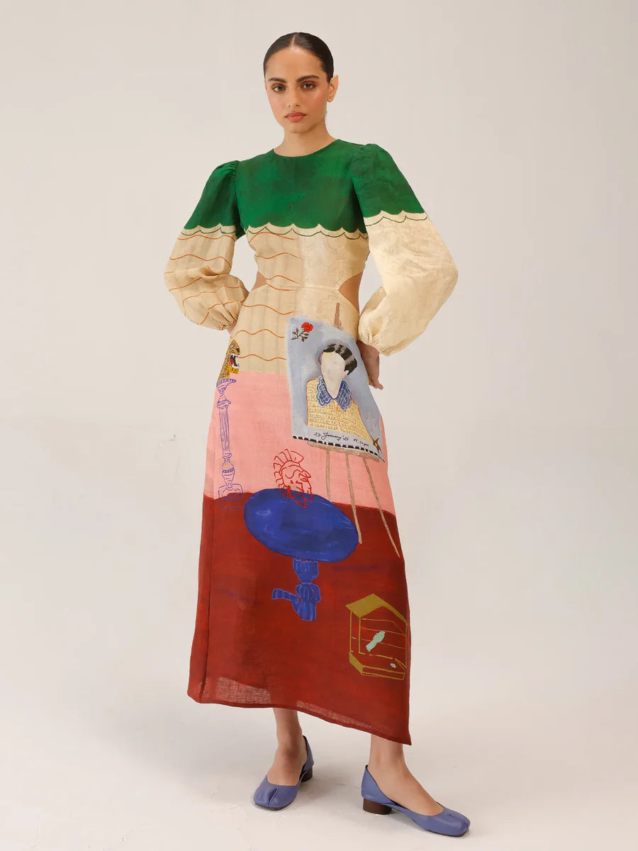 Euro Long Dress Loft