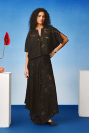 Echo Black Riva Co-ord Set