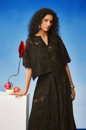 Echo Black Riva Co-ord Set