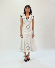Peony Embellished Dress - Leh Studios