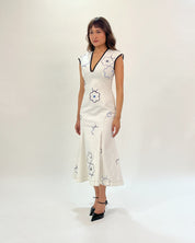 Peony Embellished Dress - Leh Studios