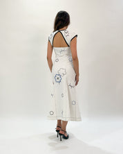 Peony Embellished Dress - Leh Studios