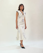 Peony Embellished Dress - Leh Studios