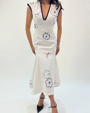 Peony Embellished Dress - Leh Studios