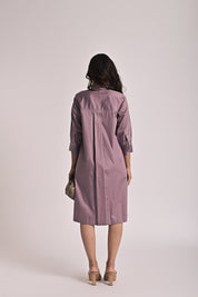 Colour Block Diagonal Dress