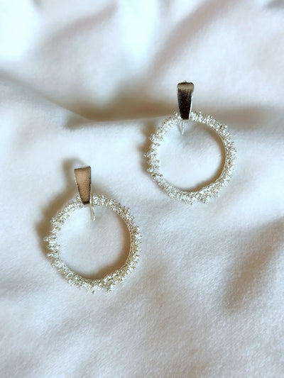 Meteorite Dangles Silver