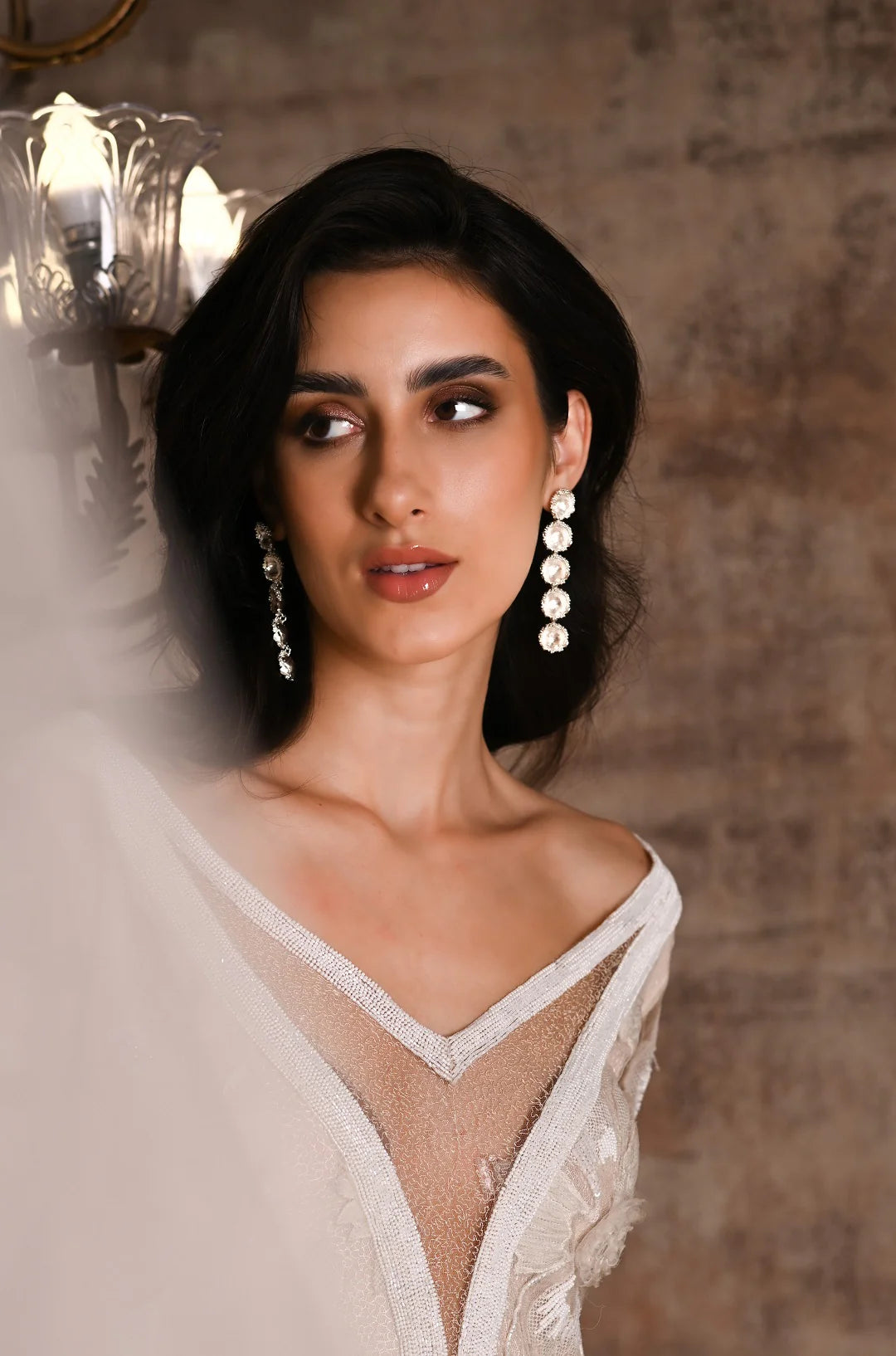 Cascade Earrings Silver