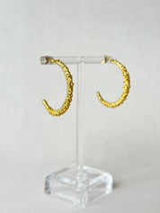 Half Moon Hoops Gold