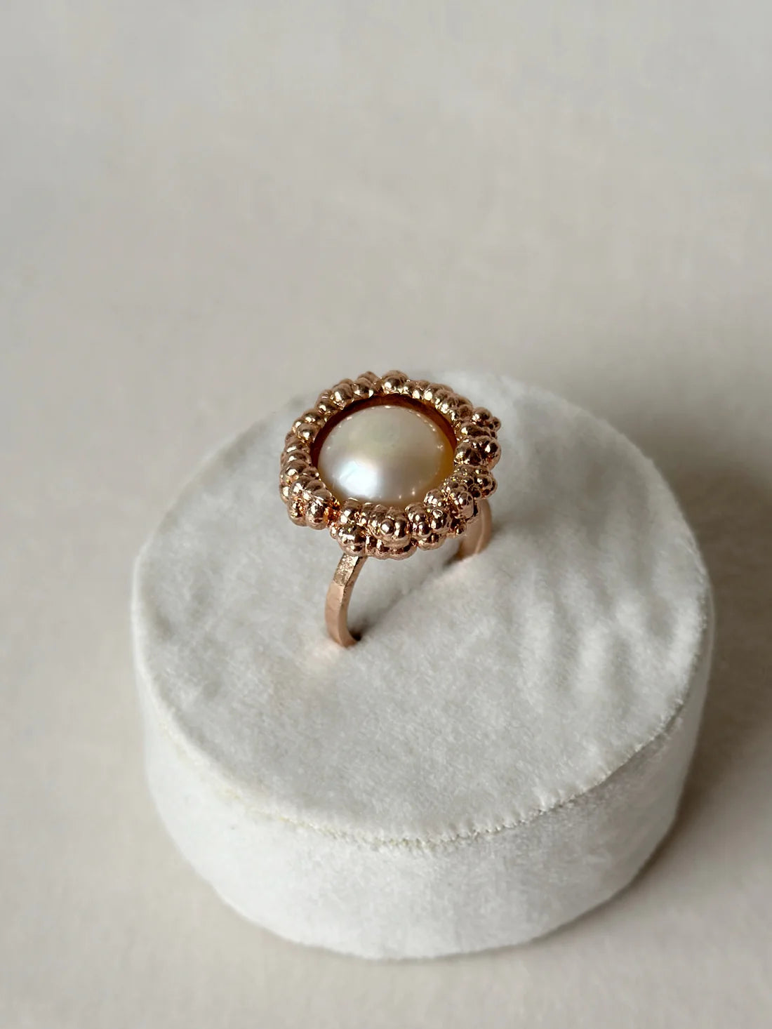 Reef Pearl Ring Rose Gold