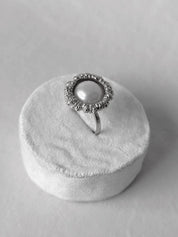 Reef Pearl Ring Silver