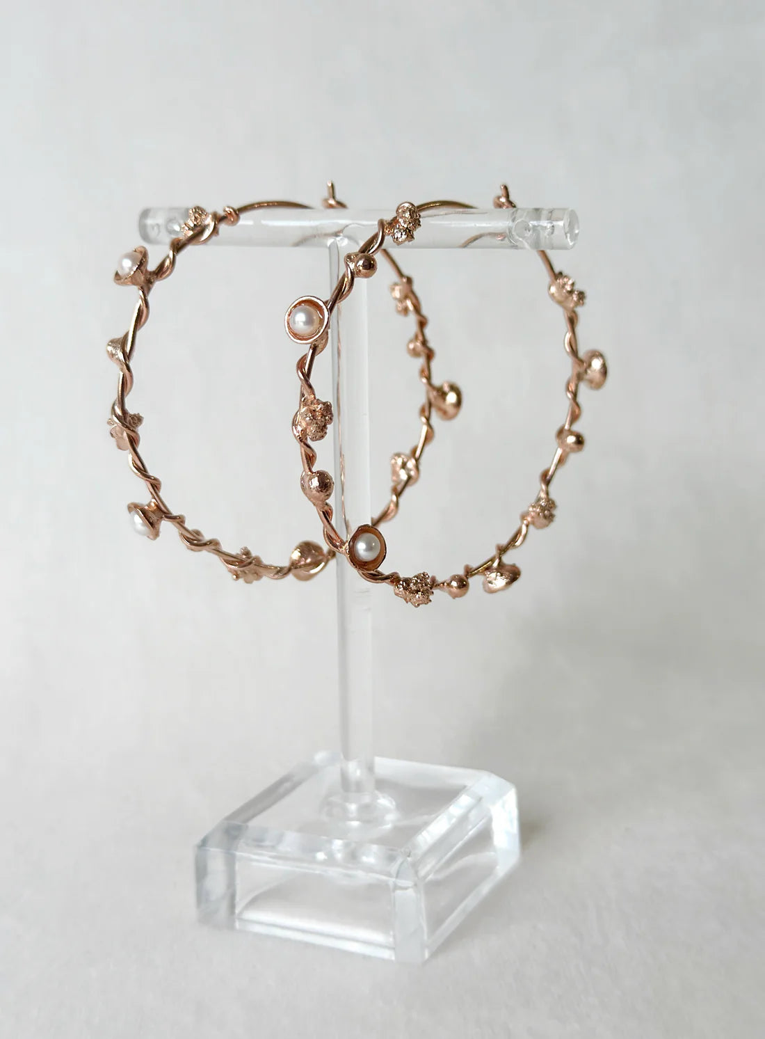 Fairytale Hoops Rose Gold