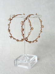 Fairytale Hoops Rose Gold