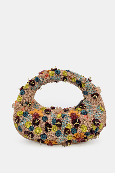 Flora Lune Luxe Beaded Bag