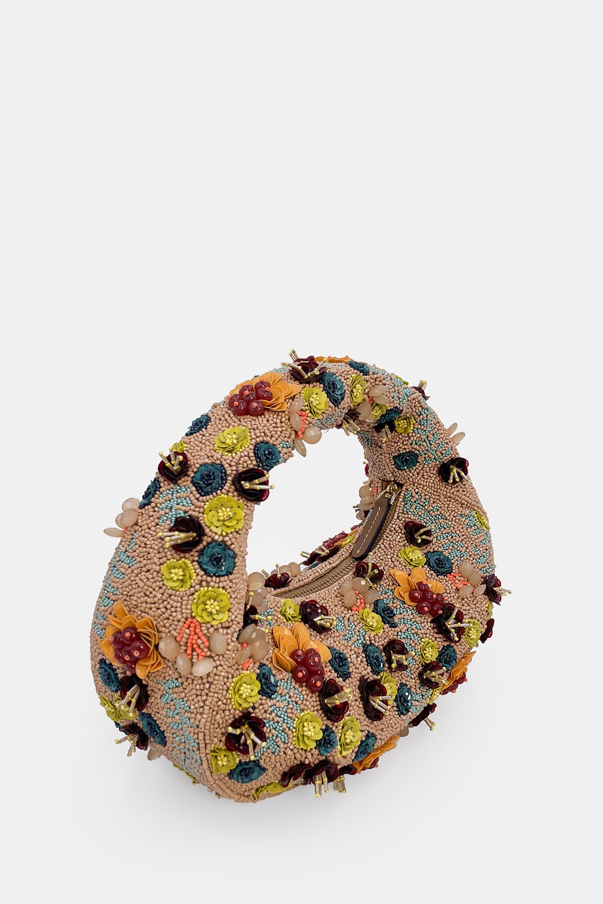 Flora Lune Luxe Beaded Bag