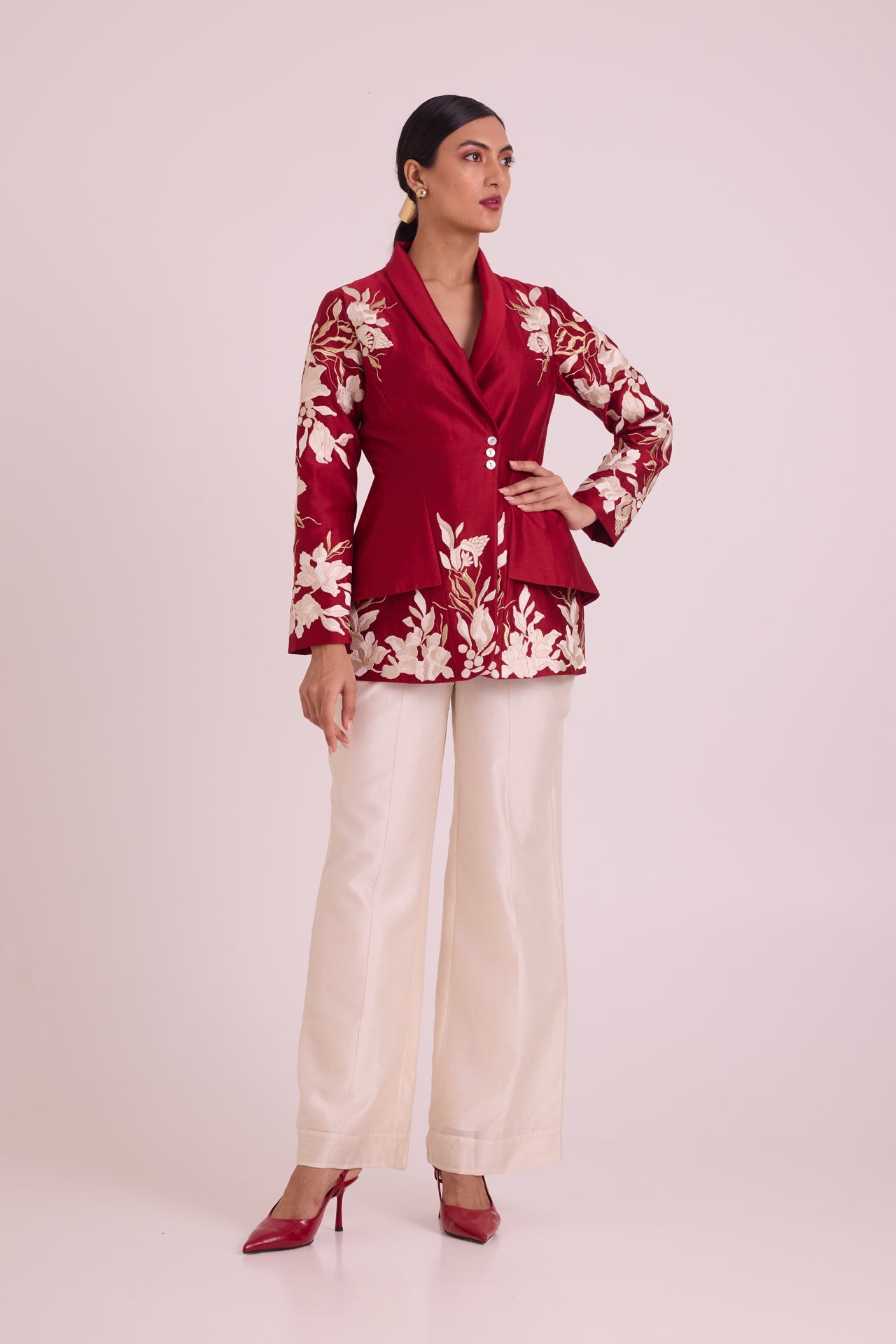 Vasco Flap Floral Blazer & Pants