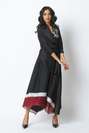 Louisa Moonlit Broach Midi Dress