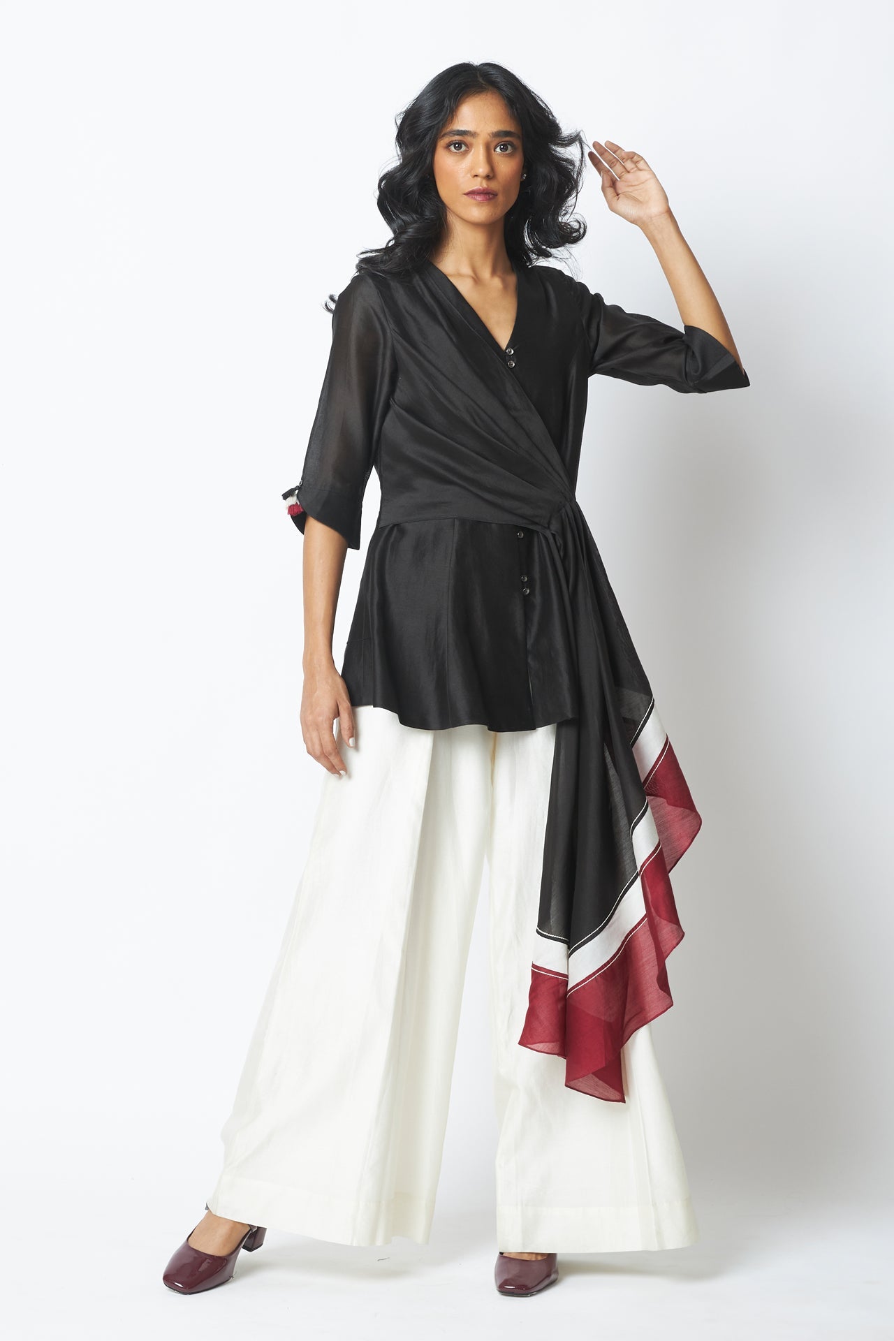 Shefali The Steppe Top & Wide Leg Pants