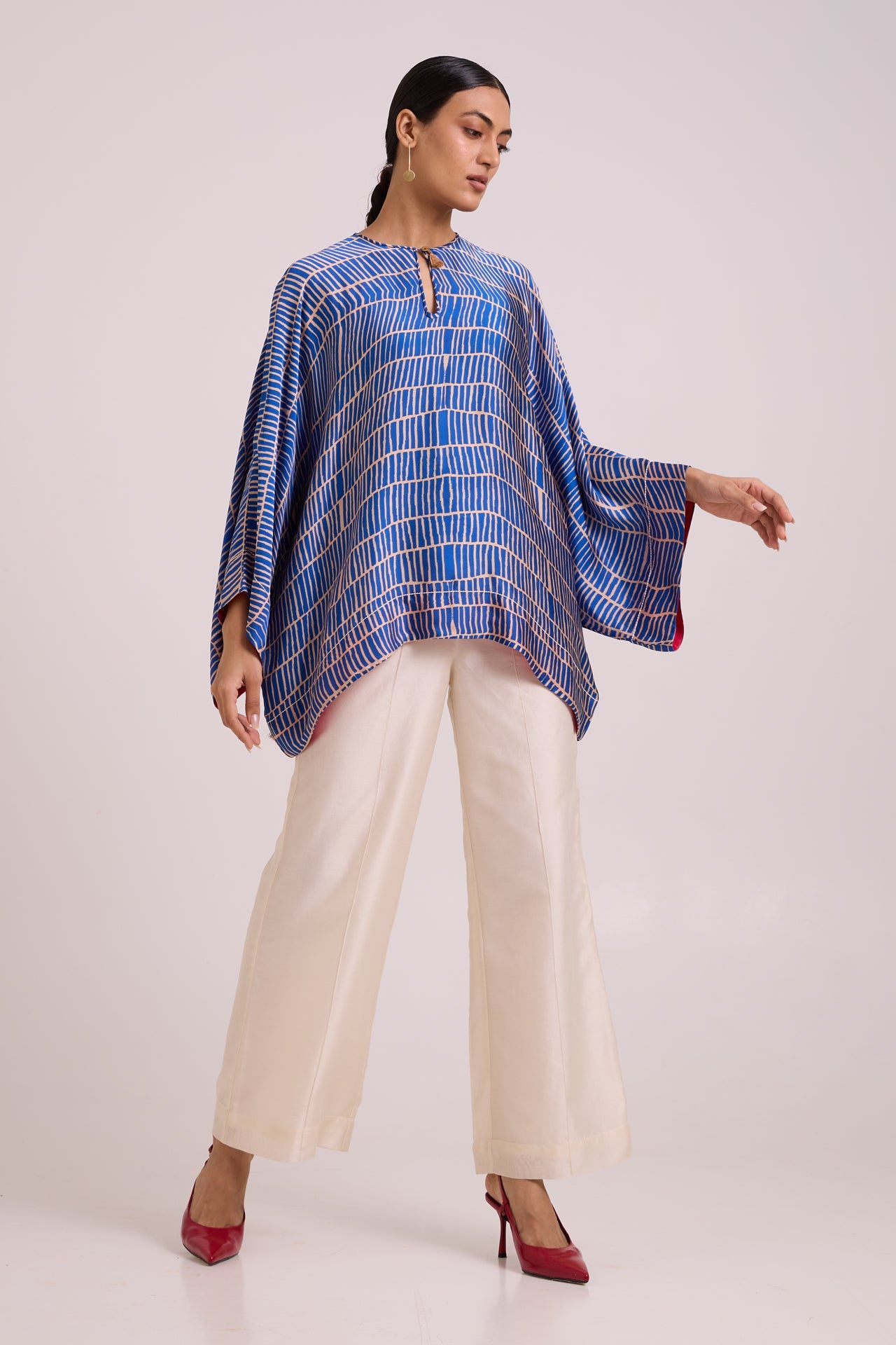 Sabrina Electric Blue Cloud Top & Pants