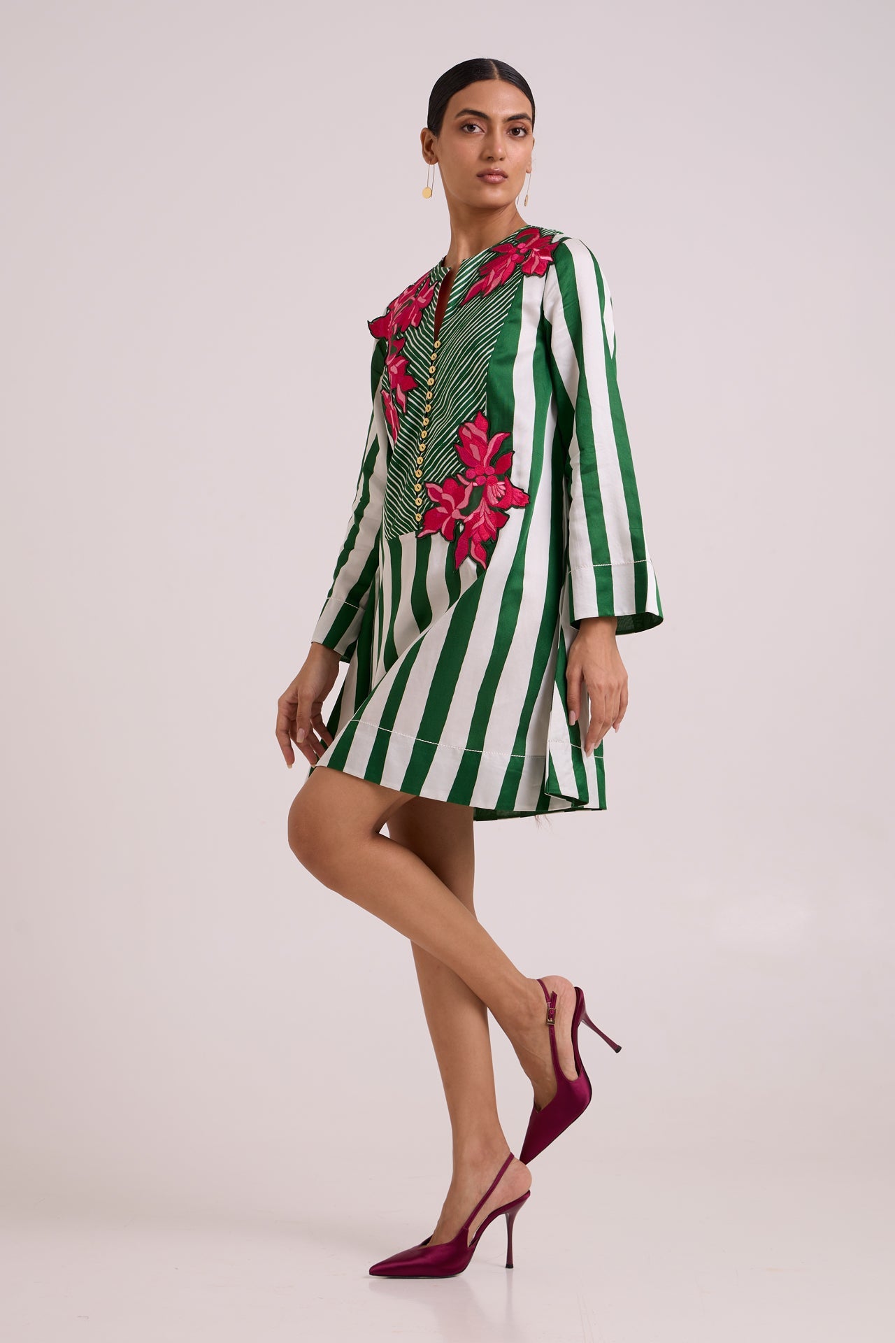 Citara Floating Bloom Short Dress