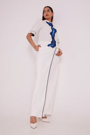 Avisa Blue Current Co-ord Set