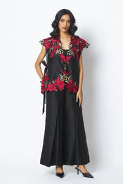 Pilar Floating Cape with Inner & Pants