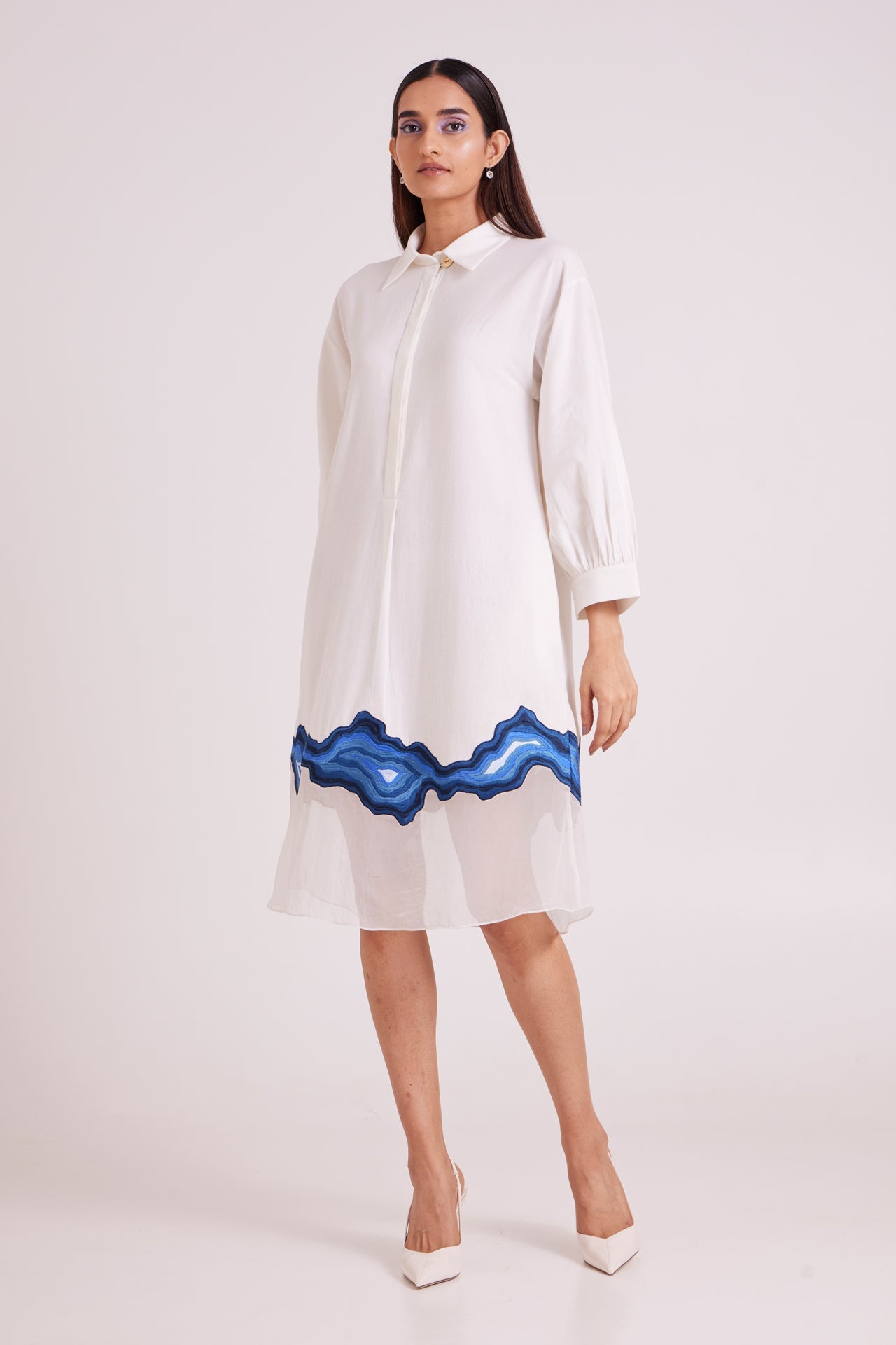Thames Go Flow Midi Dress