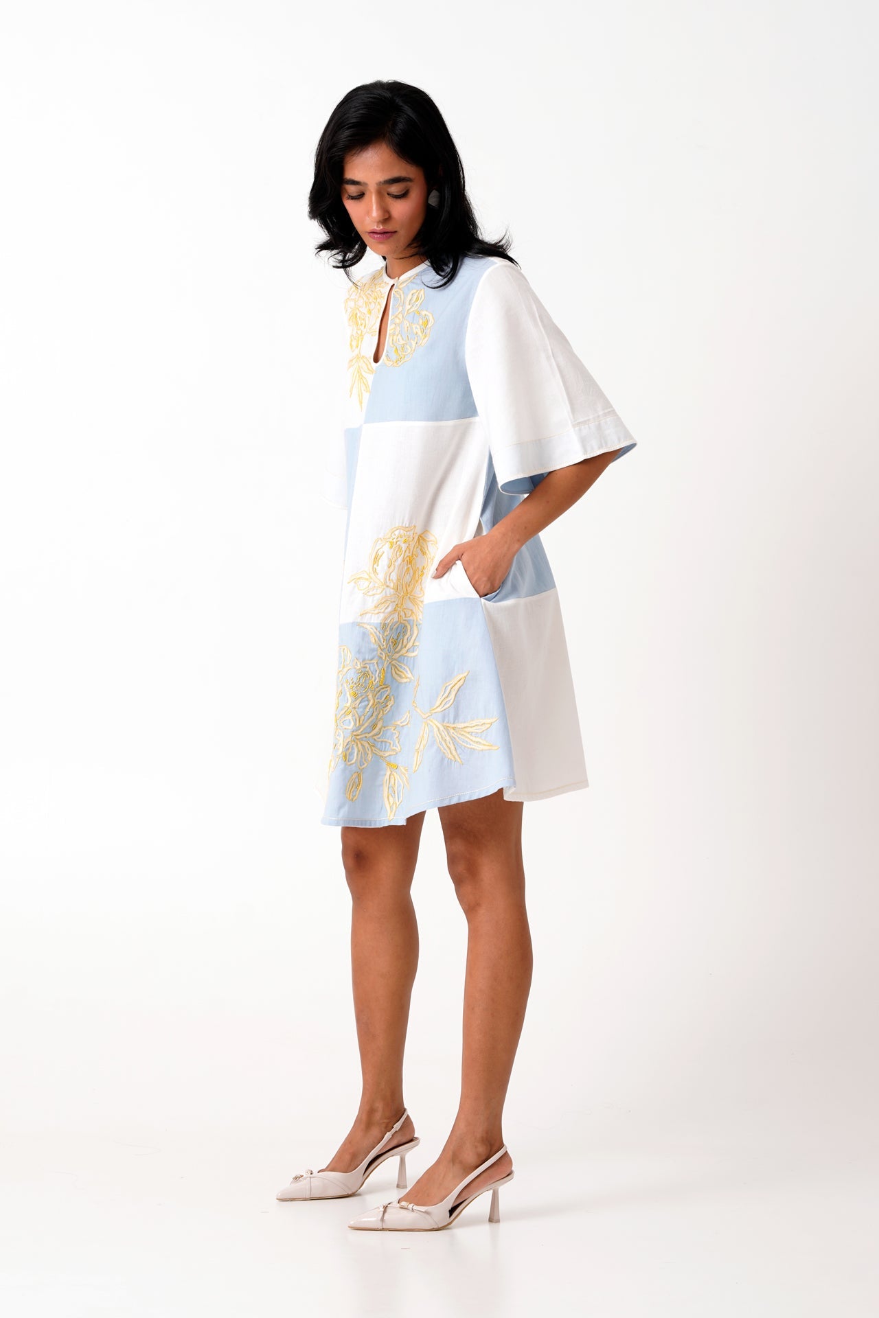 Lora Checkered Summer Dress