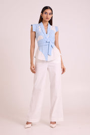 Murray Applique Wrap Top & Pant Set