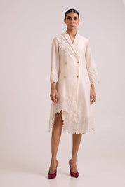 Logan Quattro Button Blazer Dress