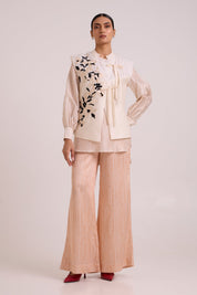 Monroe Diwan Vest with Shirt & Pant Set