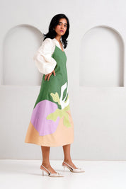 Pine Green Yana Blouson & Slip Dress